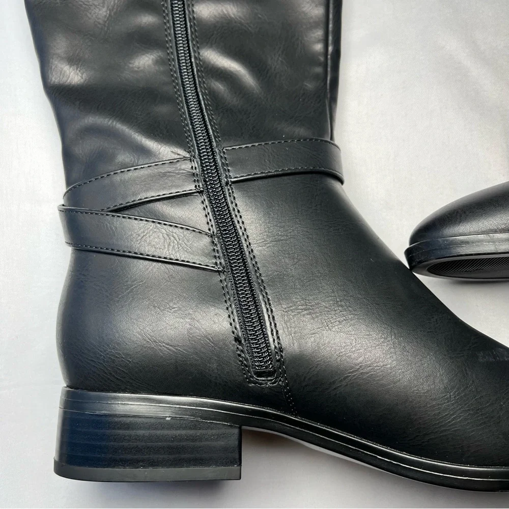 Naturalizer Women's Knee High Boots Sahara Buckle Detail